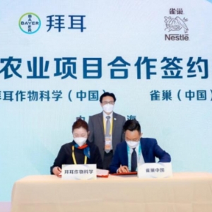雀巢与拜耳就水稻再生农业项目签署合作协议