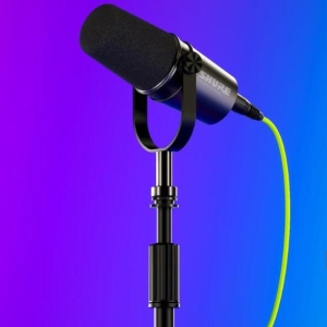 SHURE MV7i智能麦克风 全球首款内置双XLR及1/4 输入的动圈麦克风 ...