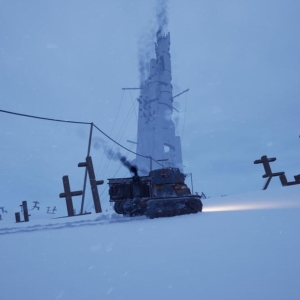 模拟冒险新作《Deep Snow Delivery》 开着坦克冒雪送货